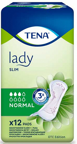 Прокладки TENA Lady Normal (12 од.)