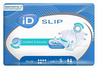 Підгузники iD Slip Plus Small в талії 50-90 см (14 од.)