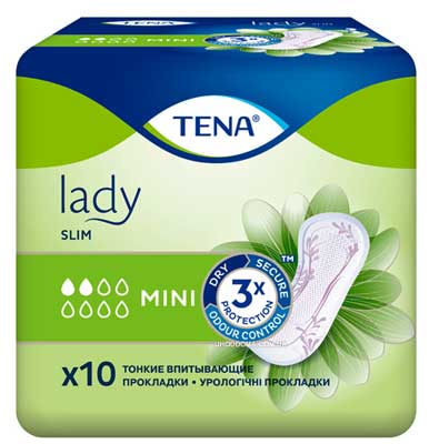 Прокладки TENA Lady Mini (10 шт.)