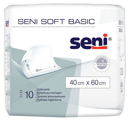 Пеленки Seni Soft Basic 40x60 см (10 шт.)