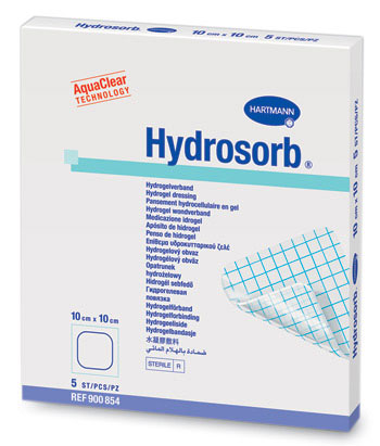 Гидрогелевая повязка Hydrosorb 10х10 см