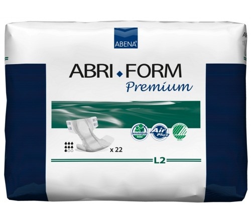 Подгузники ABENA ABRI-FORM Premium L2 в талии 100-150 см (22 шт.)