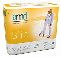 Подгузники AMD Slip Extra Large в талии 100-160 см (20 шт.)