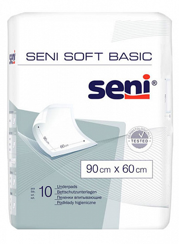 Пелюшки Seni Soft Basic 90x60 см (10 од.)