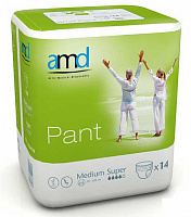 Впитывающие трусы AMD Pant Super Medium в талии 70-120 см (14 шт.)