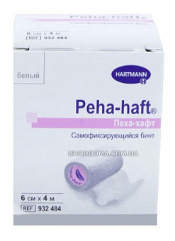 Самофіксуючий бинт Peha-haft 6 см x 4 м