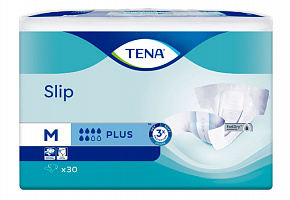 Підгузники TENA Slip Plus 2 Medium в талії 70-120 см (30 од.)