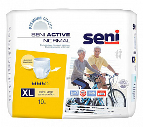 Поглинаючі труси Seni Active Normal Extra Large в талії 120-160 см (10 од.)