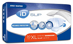 Подгузники iD Slip Extra Plus Extra Large в талии 120-170 см (30 шт.)