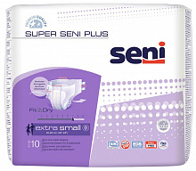 Подгузники Super Seni Plus Air 0 Extra Small в талии 40-60 см (10 шт.)