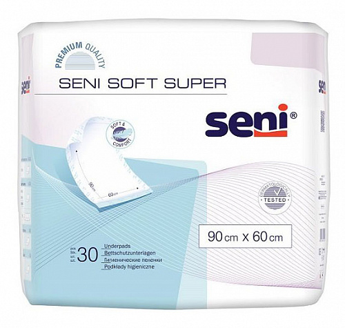 Пеленки Seni Soft Super 90x60 см 30 шт.