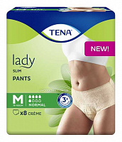 Впитывающие трусы TENA Lady Slim Pants Normal Medium в талии 75-100 см (8 шт.)