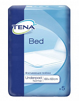 Пелюшки TENA Bed normal 60x60 см (5 од.)