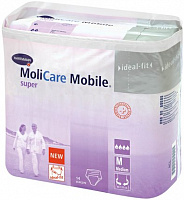 Поглинаючі труси MoliCare Mobile Super M в талії 80-120 см (14 од.)