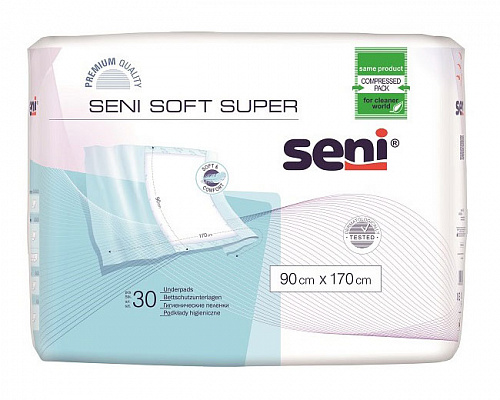 Пеленки Seni Soft Super 90x170 см (30 шт.)