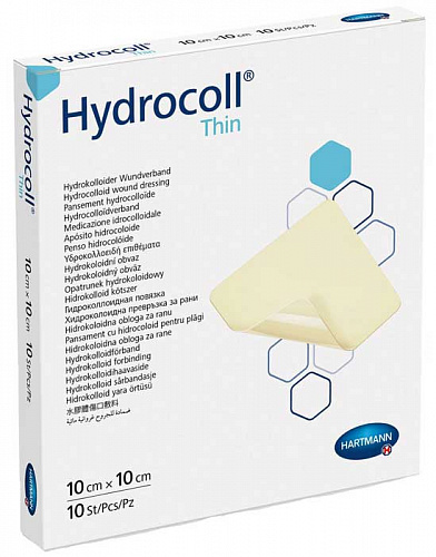 Гідрокалоїдна повязка Hydrocoll Thin 10x10 см