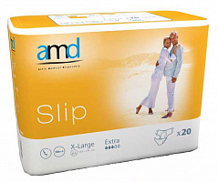 Подгузники AMD Slip Extra X-Large в талии 110-170 см (20 шт.)