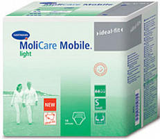 Поглинаючі труси MoliCare Mobile Light S в талії 60-90 см (14 од.)