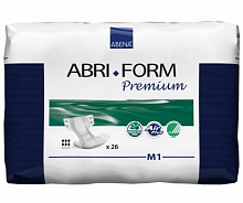 Подгузники ABENA ABRI-FORM Premium M1 в талии 70-110 см (26 шт.)