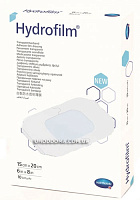 Прозора плівкова повязка Hydrofilm 15x20 см