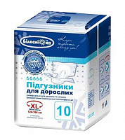 Подгузники Білосніжка Extra Large в талии 120-164 см (10 шт.)