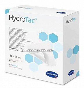 Гідрогелева губчаста повязка HydroTac 15х15 см
