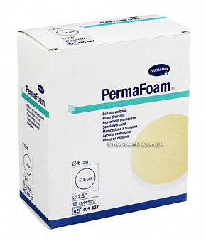 Сорбційна повязка PermaFoam d 6 см