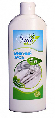 Миючий засіб для посуду EcoVita зволоження (500 мл.)