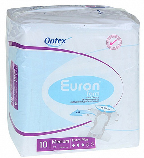 Підгузники Euron Form Air Extra Plus 2 Medium в талії 85-125 см (10 од.)