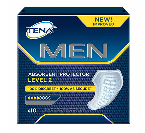 Урологічні вкладиші для чоловіків TENA Men Level 2 (10 од.)