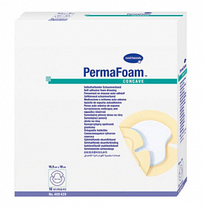 Сорбційна повязка PermaFoam concave 16,5х18 см