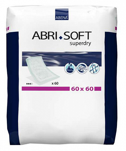 Пелюшки ABENA Abri-Soft Superdry 60x60 см (60 од.)