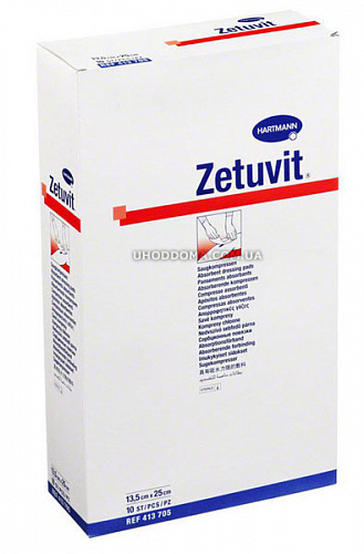 Сорбційна повязка Zetuvit 13,5x25 см
