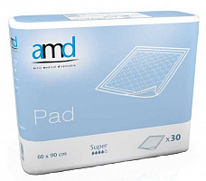 Пеленки AMD Pad Super 60x90 см (30 шт.)