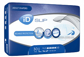 Підгузники iD Slip Plus Large в талії 115-155 см (30 од.)