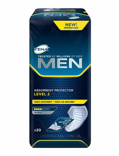 Урологічні вкладиші для чоловіків TENA Men Level 2 (20 од.)