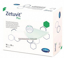 Сорбционная повязка Zetuvit Plus 10x10 см