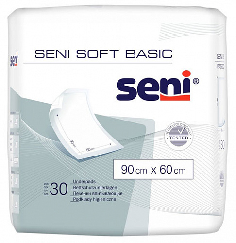 Пелюшки Seni Soft Basic 90x60 см (30 од.)