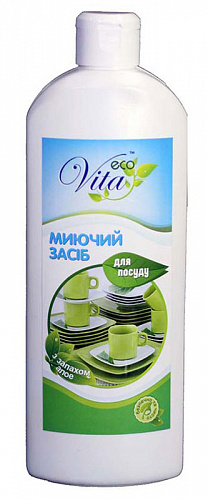 Миючий засіб для посуду EcoVita з алое (500 мл.)