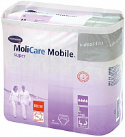 Поглинаючі труси MoliCare Mobile Super L в талії 100-150 см (14 од.)