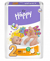 Підгузки Bella Baby Happy 2 Mini (38 од.)
