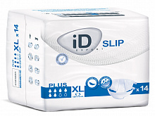 Подгузники iD Expert Slip Plus Extra Large в талии 120-170 см (14 шт.)