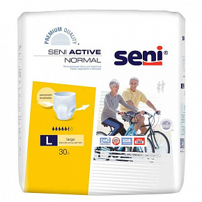 Поглинаючі труси Seni Active Normal Large в талії 100-135 см (30 од.)