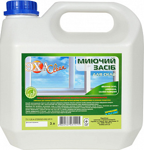 Моющее средство для стекол ЭХАClean (3 л.)