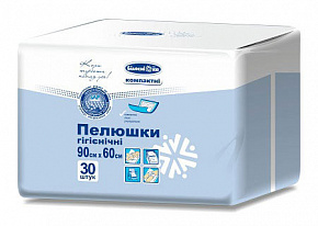 Пелюшки Білосніжка компактні 90x60 см (30 од.)