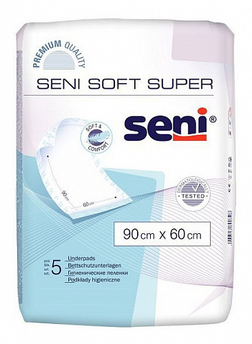 Пелюшки Seni Soft Super 90x60 см (5 од.)