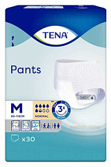 Впитывающие трусы TENA Pants Normal Medium в талии 80-110 см (30 шт.)