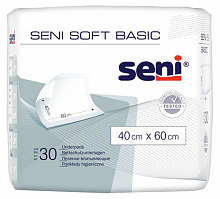 Пелюшки Seni Soft Basic 40x60 см (30 од.)