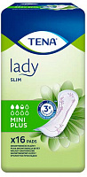 Прокладки TENA Lady Slim Mini Plus (16 од.)