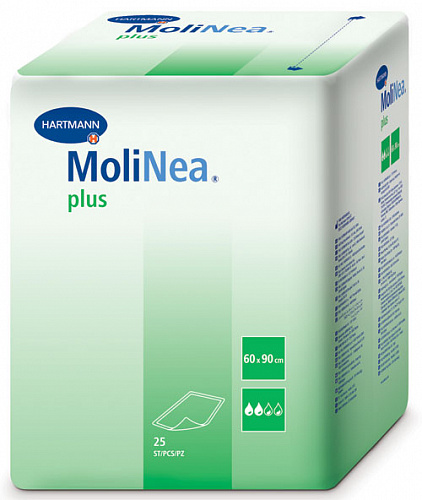 Пелюшки MoliNea Plus 60x90 см (25 од.)